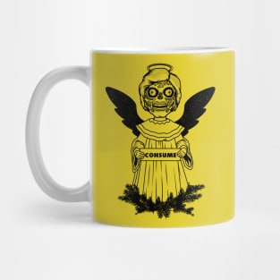 Chrismats tree angel decoration - consume Mug